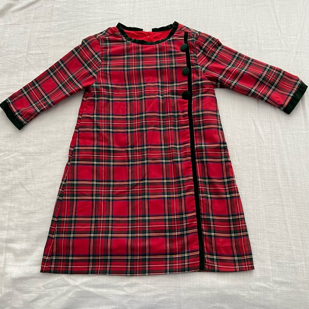 Marco and Lizzy Christmas dress
